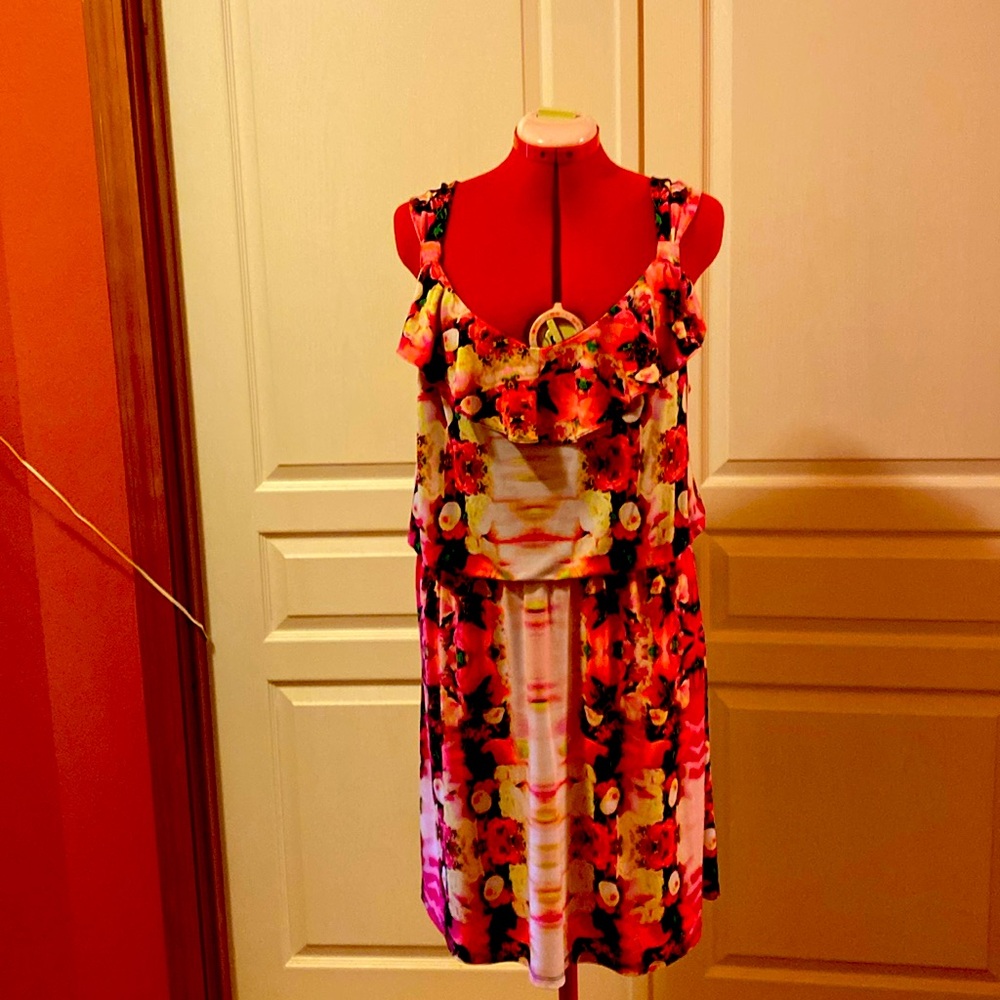 Summertime floral dress